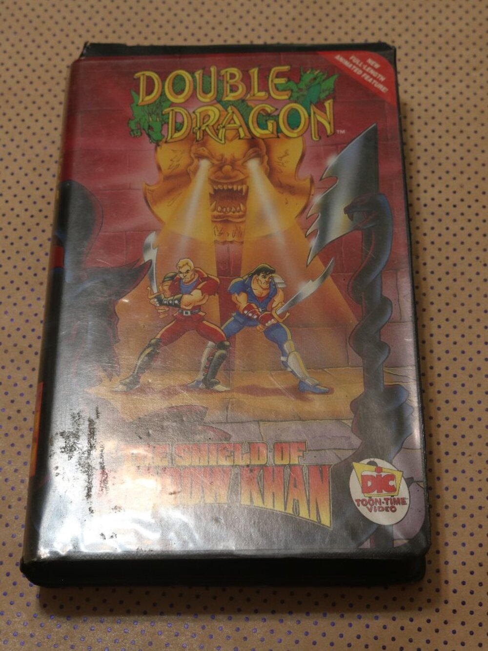 Double Dragon The Shield of Shadow Khan VHS
